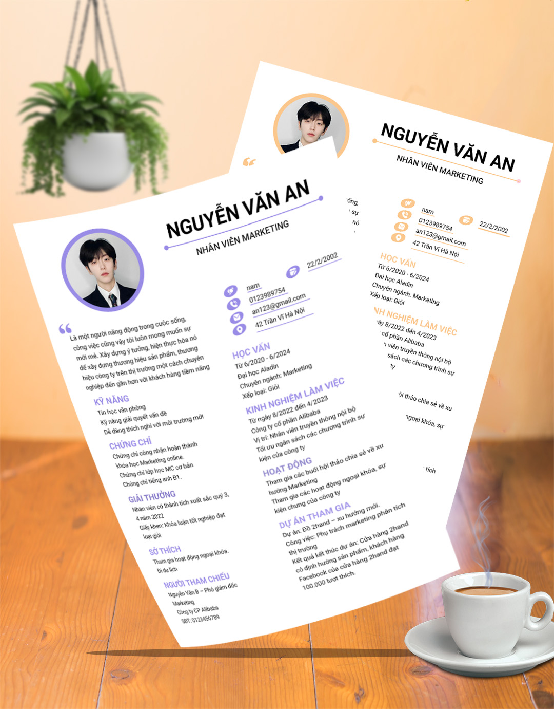 mẫu cv