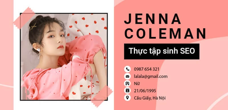 Thông tin cá nhân