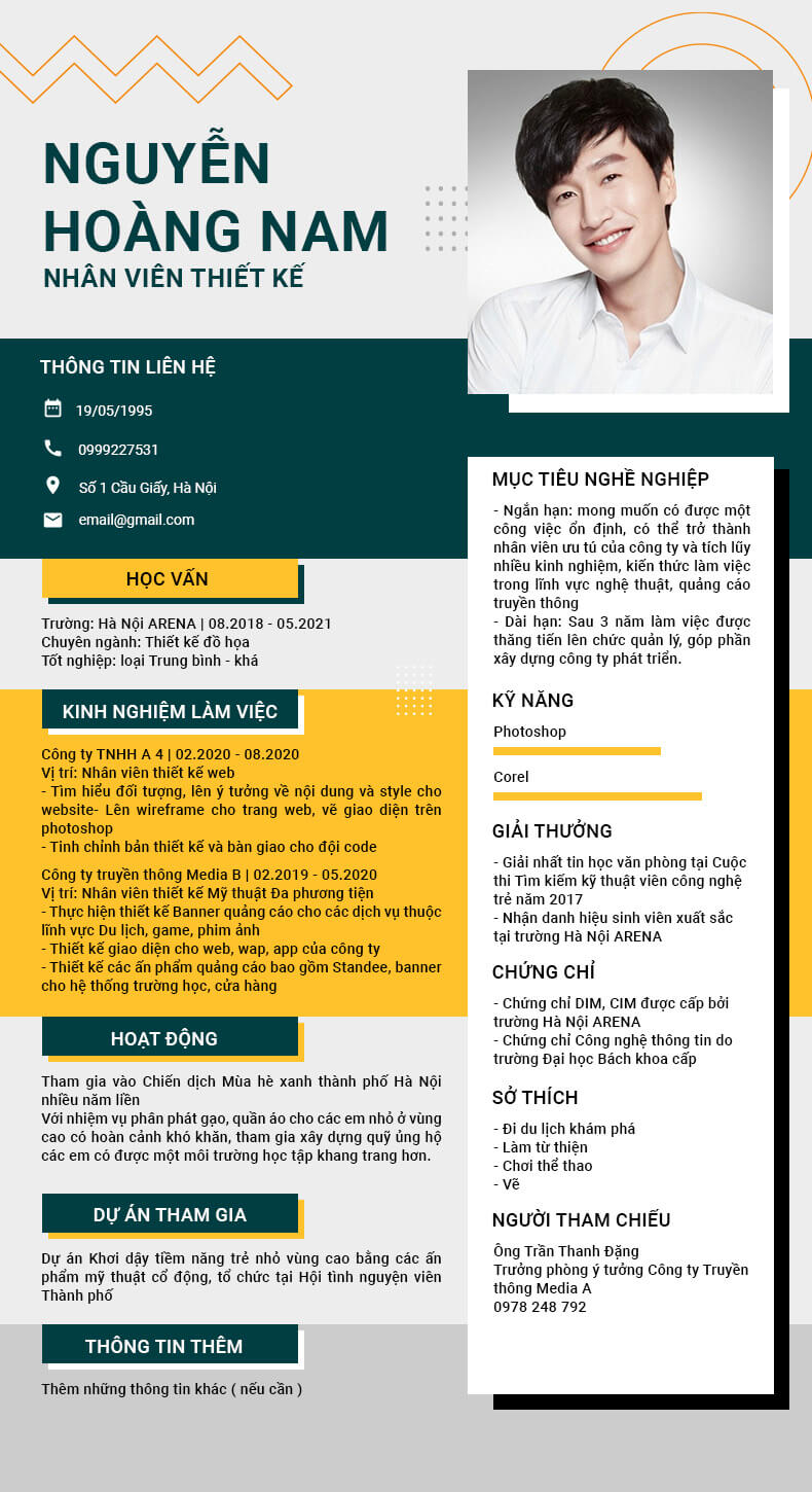 Hướng dẫn chi tiết cách viết CV designer ở nhiều vị trí