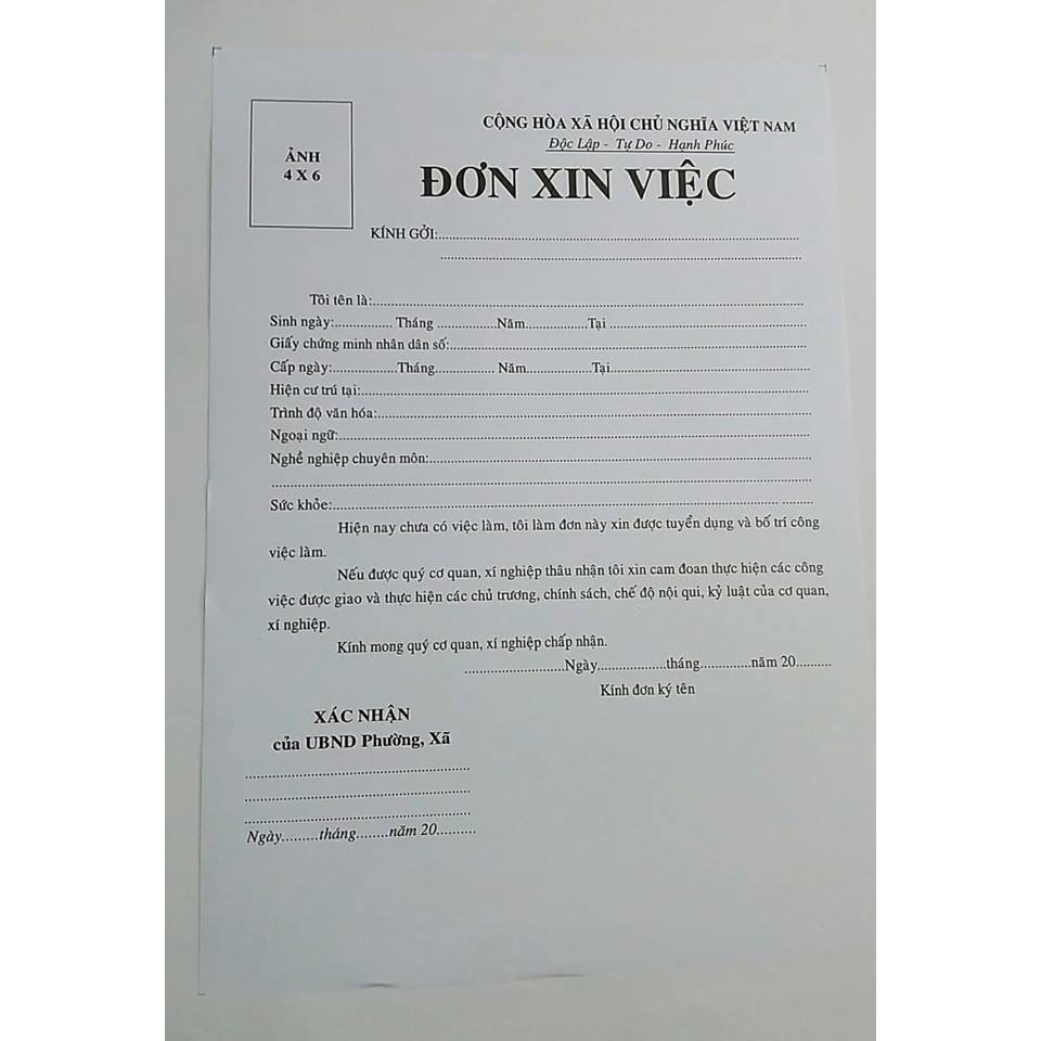 Một số lưu ý khi chuẩn bị ảnh hồ sơ xin việc