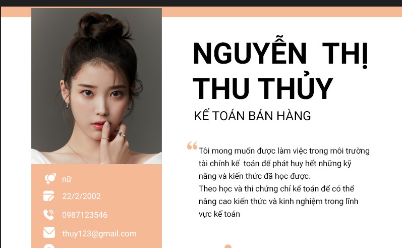 Cách trình bày mục tiêu nghề nghiệp kế toán chuẩn nhất