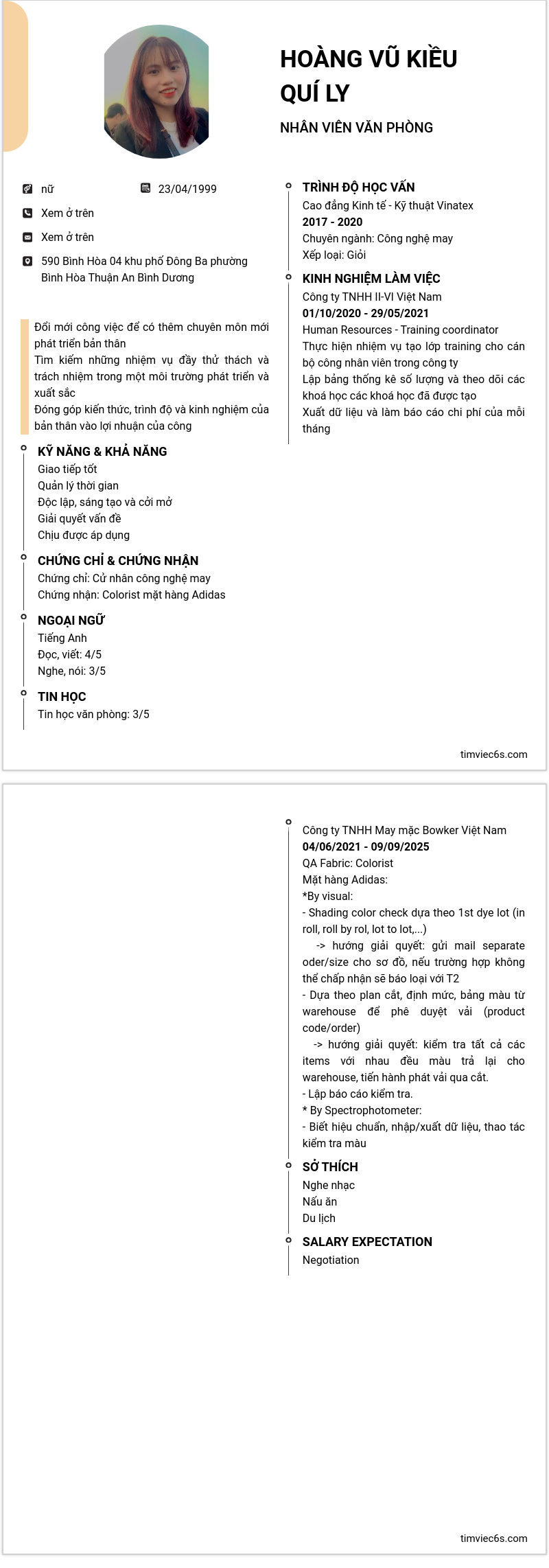 cv