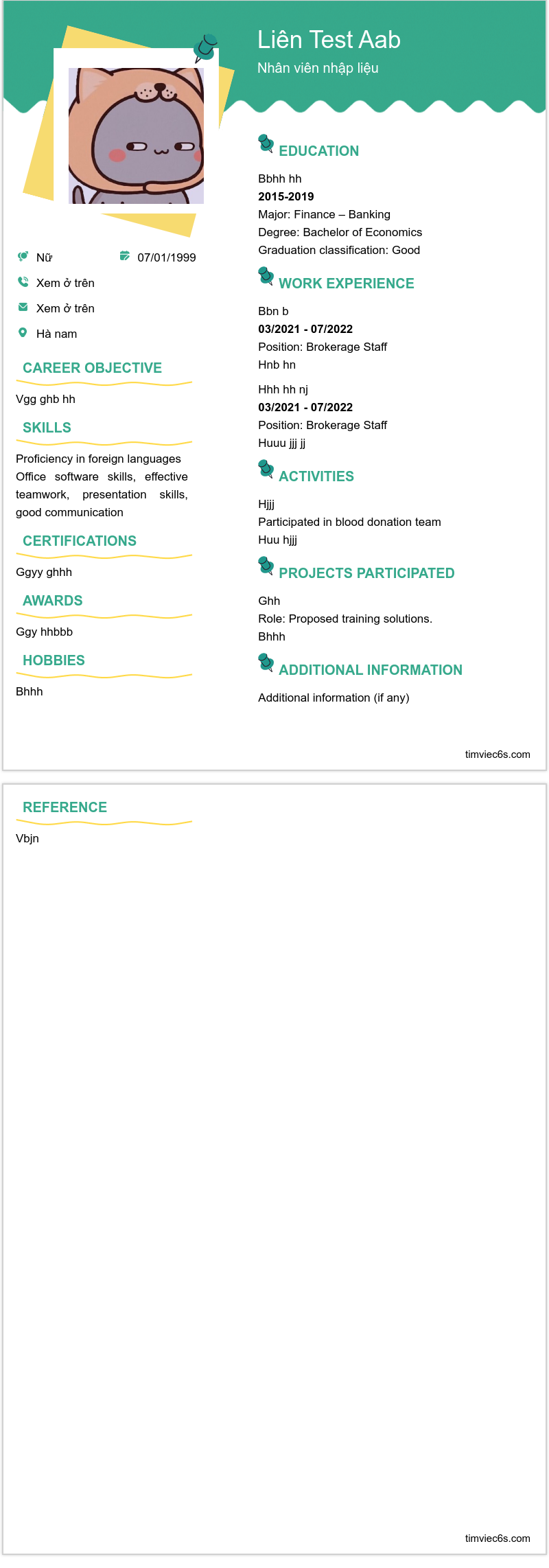 cv