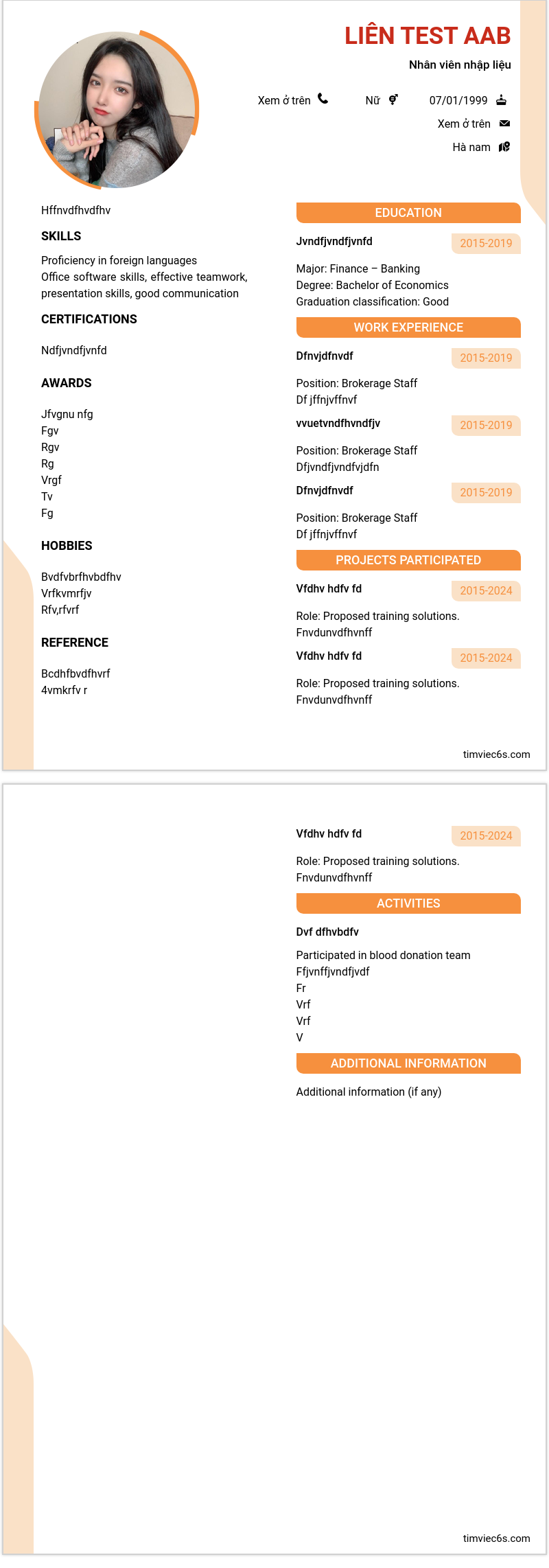 cv