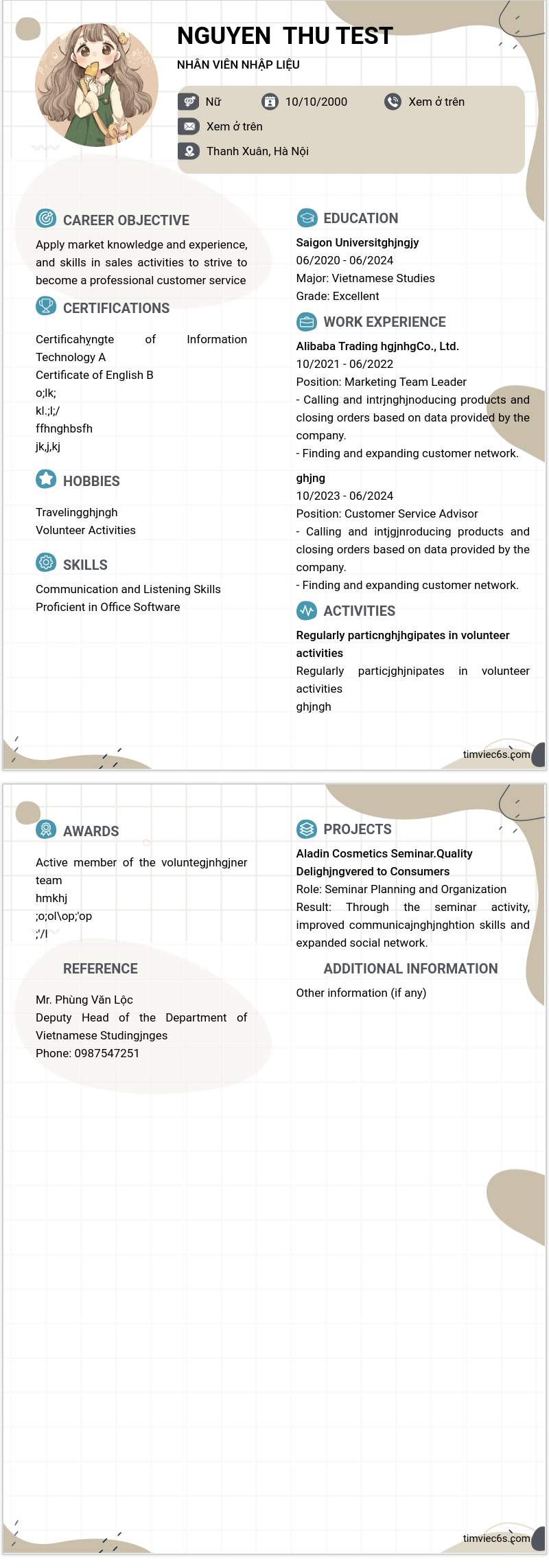 cv